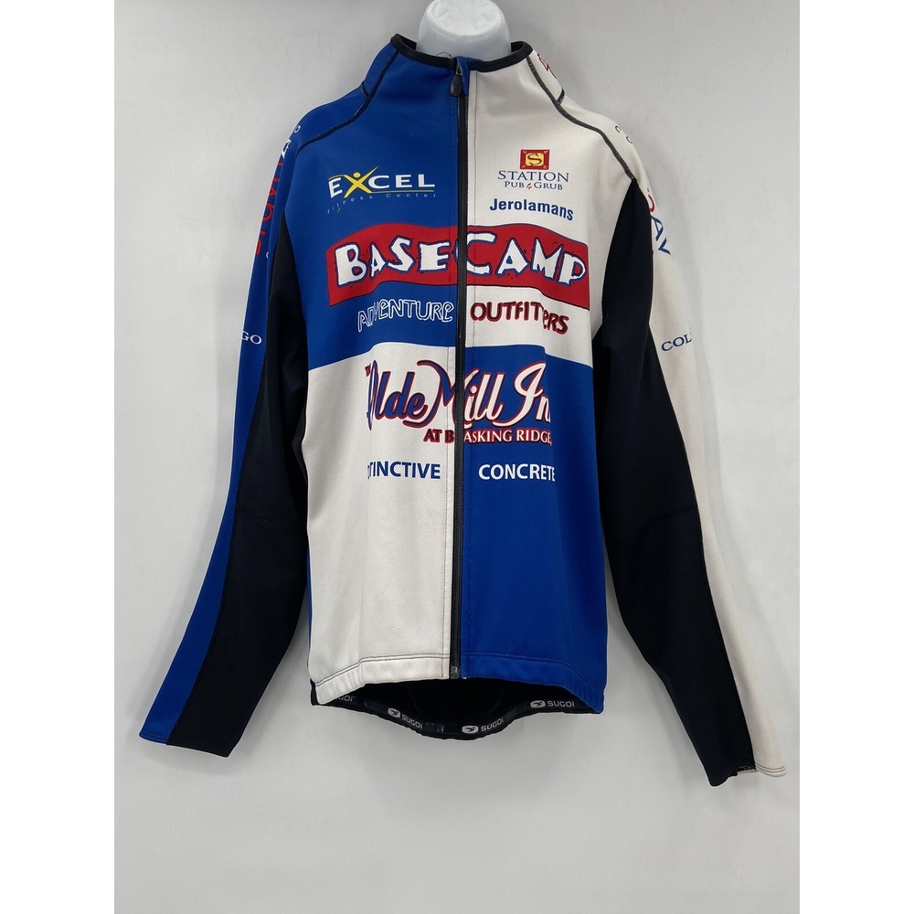 SUGOi Factory Racing Cycling Jersey Long Sleeve Full Zip XL Base Camp Olde Mill